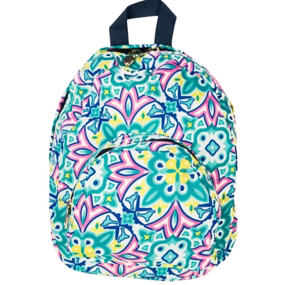 NGIL‎ Lotus Flower Nylon Mini Backpack NWT
